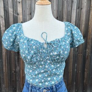 Lucky Brand Milkmaid Top
